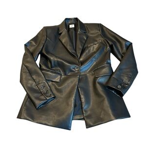 CABI faux leather jacket